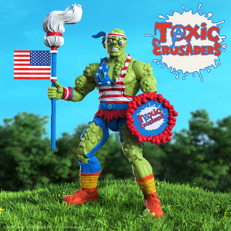 Toxic Crusaders Ultimates Action Figure: Patriotic Toxie, 18cm