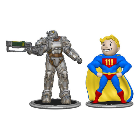 Fallout T-60 & Vault Boy Mini Figures 2-Pack Set