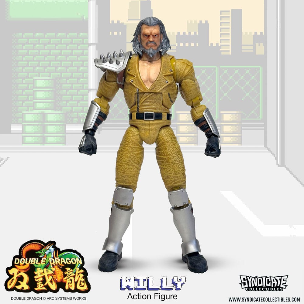 Double Dragon 1/12 Deluxe Action Figure - Willy 18cm