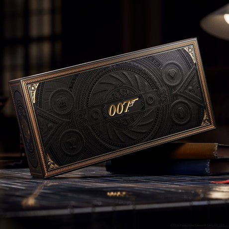 James Bond Gold Edition Playing Cards Box Set With Secret Compartment