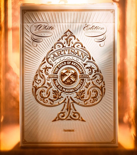 Artisan White Playing Cards — Premium 52-Card Deck