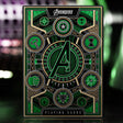 Avengers Infinity Saga Green Playing Cards by Theory11