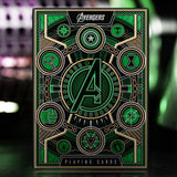 Avengers Infinity Saga Green Playing Cards by Theory11