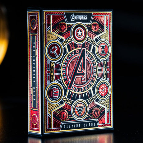 Avengers Infinity Saga Red Version Playing Cards by Theory11