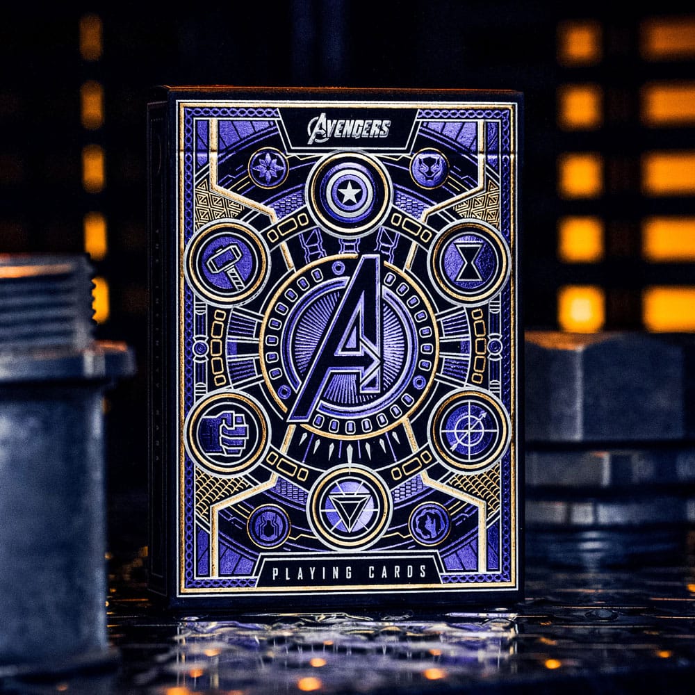Avengers Infinity Saga Blue Version Playing Cards by Theory11