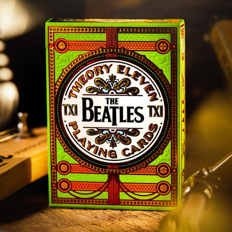 The Beatles Premium Playing Cards Green Version - Theory11