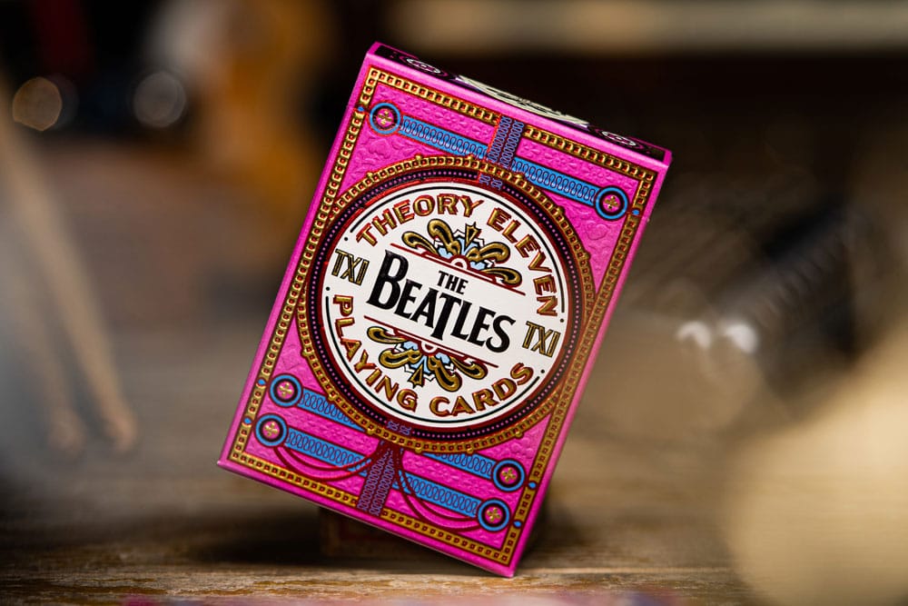 Theory11 Beatles Collector's Edition Pink Playing Cards