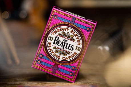Theory11 Beatles Collector's Edition Pink Playing Cards