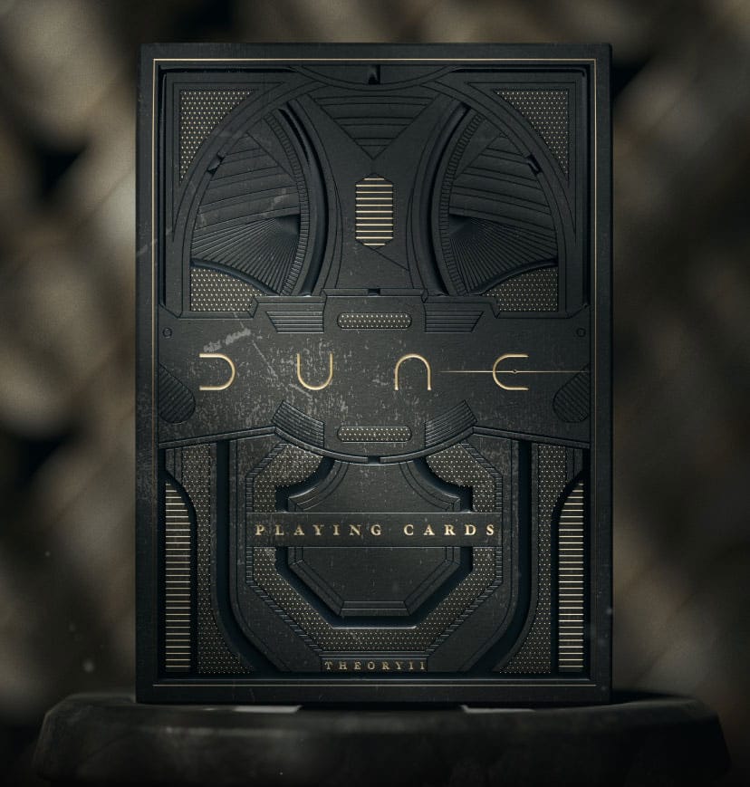 Dune Theory11 Premium Poker Playing Cards