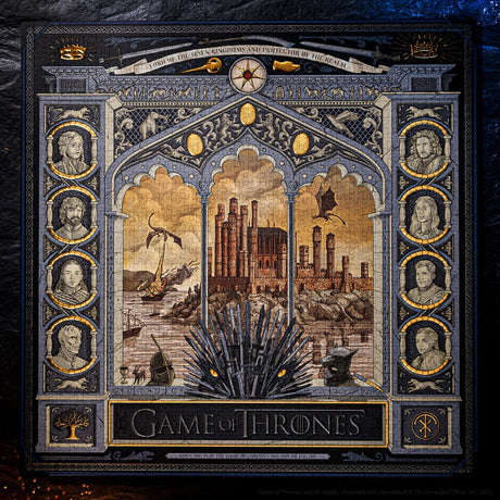 Game of Thrones 3D Puzzle - 1000 Piece Seven Kingdoms Puzzle