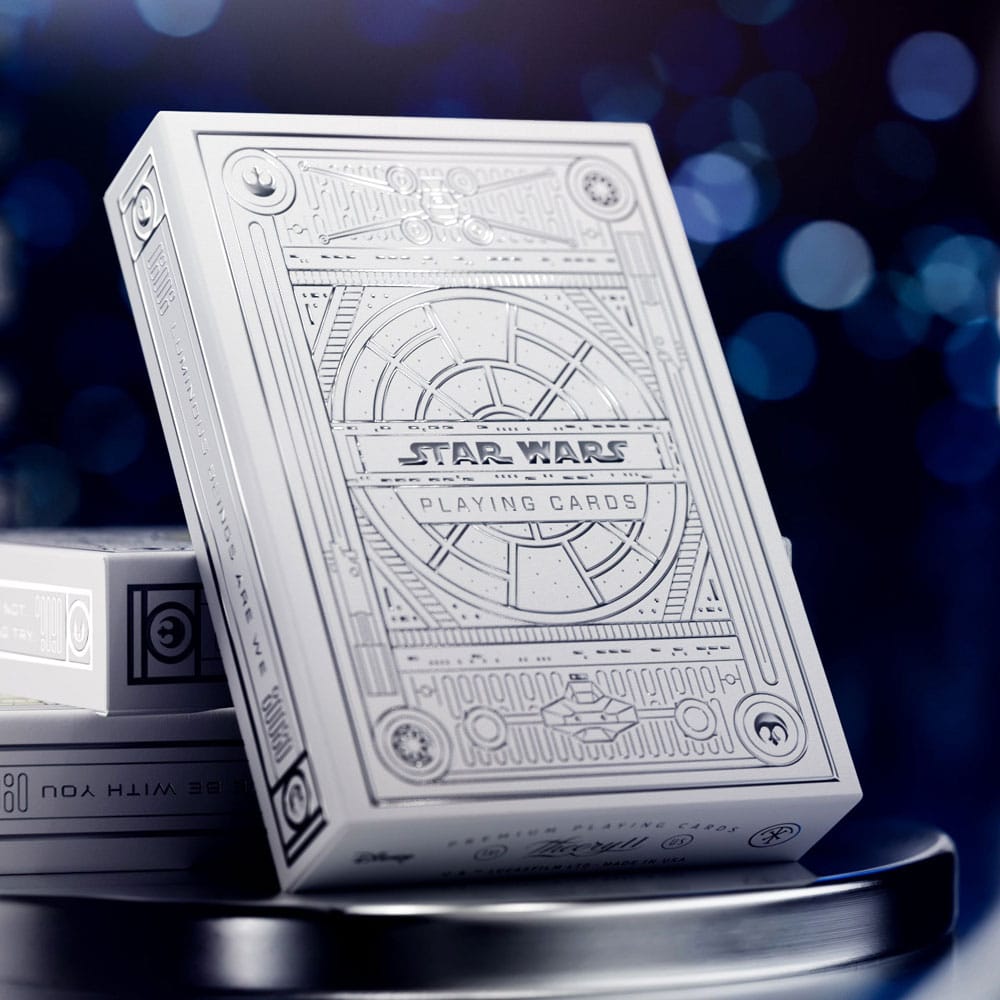 Star Wars Silver Edition Light Side Playing Cards by Theory11