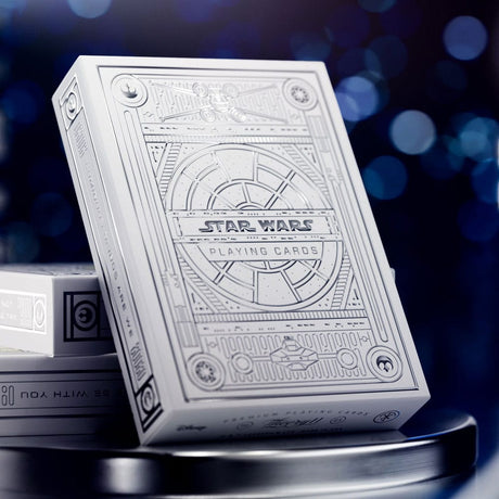 Star Wars Silver Edition Light Side Playing Cards by Theory11