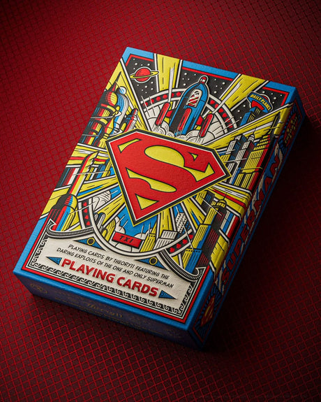 Theory11 DC Comics Man of Steel Superman Playing Cards