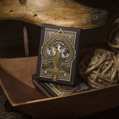 Tycoon Theory11 Black Playing Cards - Premium Deck