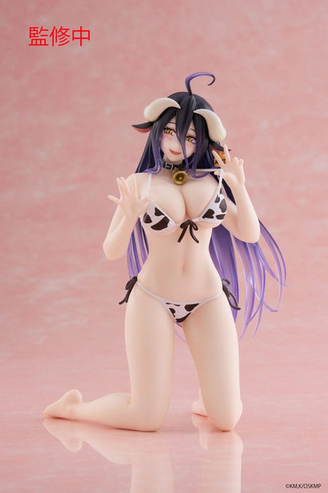 Overlord Albedo Cow-Print Swimsuit Ver. 15cm PVC Statue