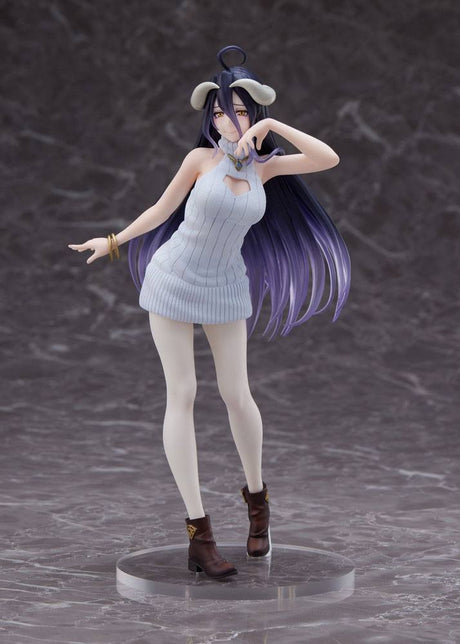 Overlord IV Coreful Albedo Knit Dress PVC Statue (20 cm)