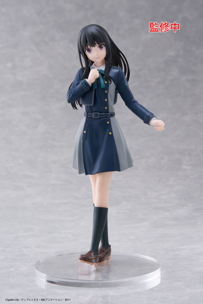 Lycoris Recoil 18cm PVC Statue: Takina Inoue in School Uniform