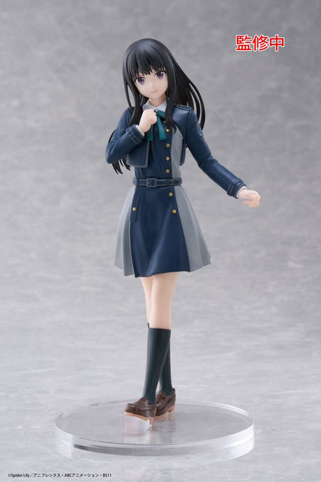 Lycoris Recoil 18cm PVC Statue: Takina Inoue in School Uniform
