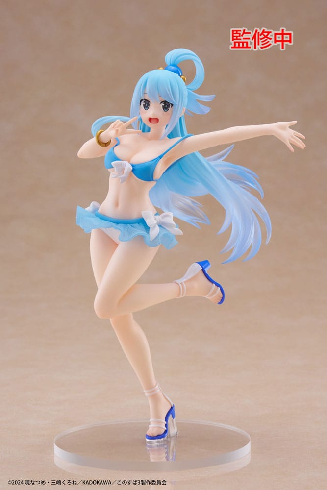 KonoSuba Coreful PVC Aqua Swimwear Version Statue - 18cm