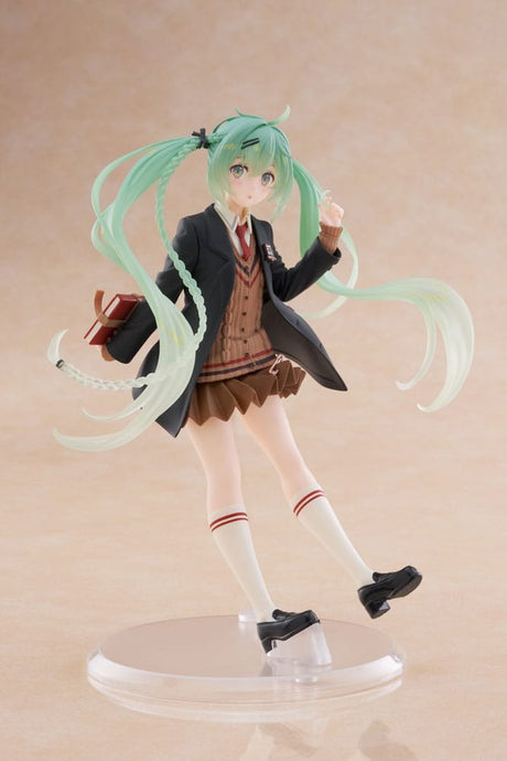 Hatsune Miku Fashion Preppy PVC Statue 18cm