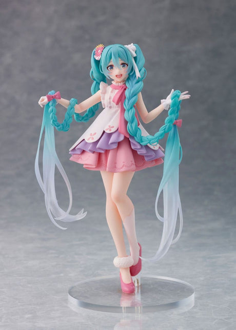 Hatsune Miku Wonderland Rapunzel Ver. 18 cm PVC Statue