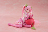 Hatsune Miku: Sakura Miku Cherry Cushion PVC Statue - 13cm