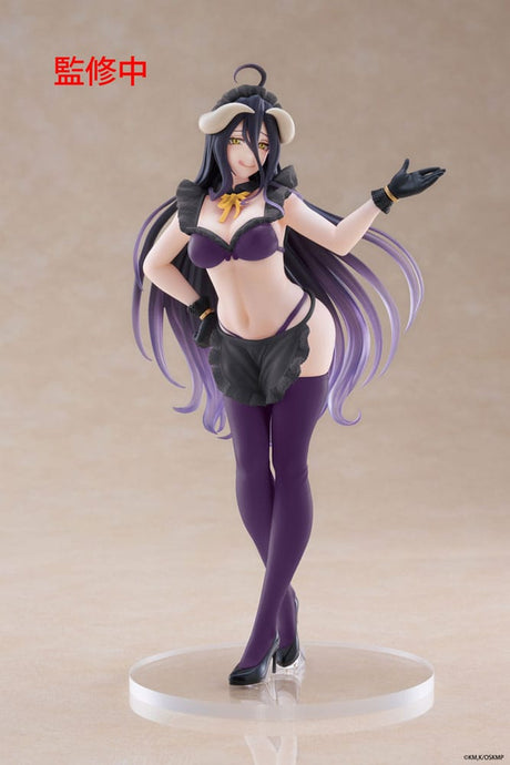 Overlord Coreful Albedo Maid Renewal PVC Statue 18cm