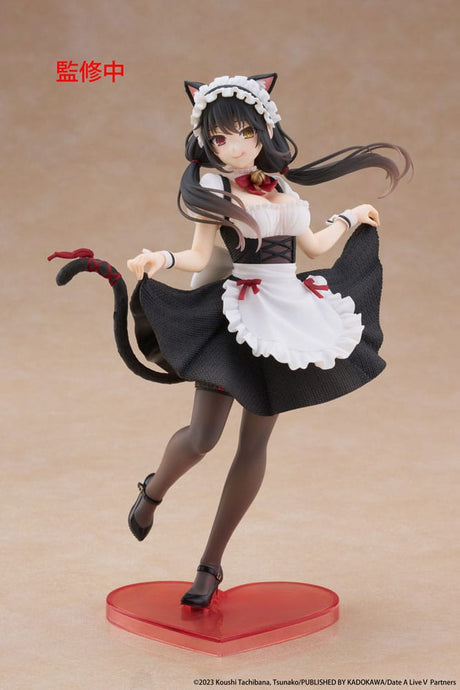 Date A Live V: Kurumi Tokisaki Cat Ear Maid Coreful PVC Statue (18 cm)
