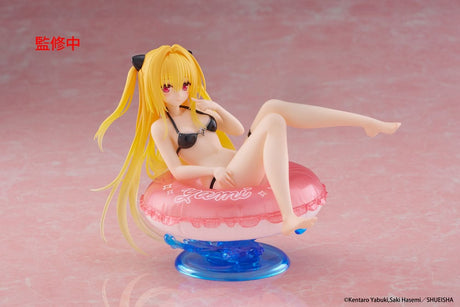 To Love-Ru Darkness Aqua Float Girls Golden Darkness PVC Statue, 10 cm