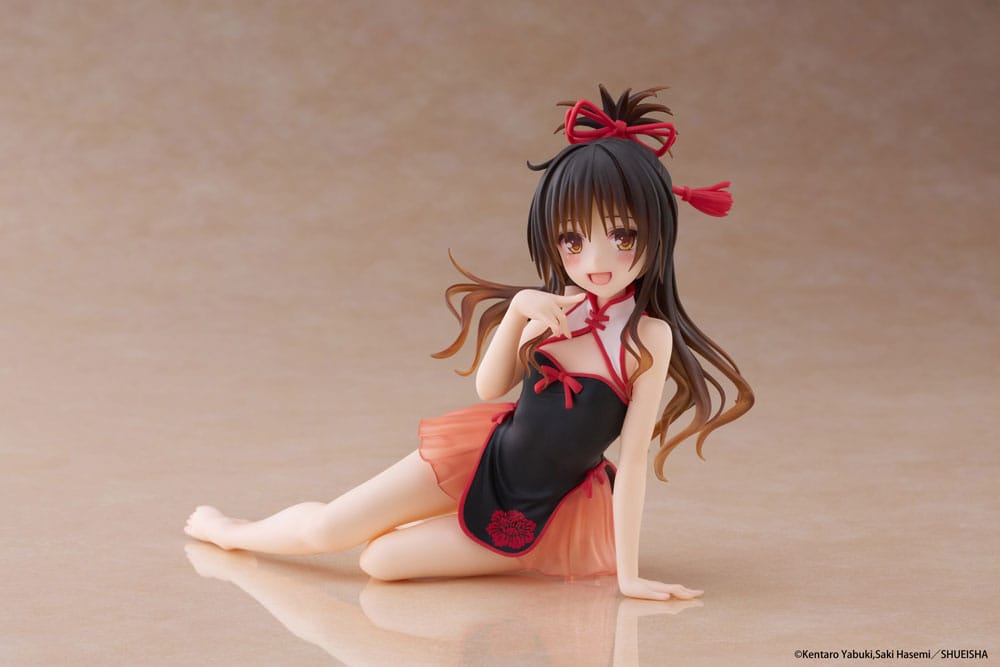 To Love-Ru Darkness Mikan Yuki PVC Statue in Chinese Dress - 13cm