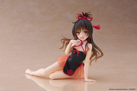 To Love-Ru Darkness Mikan Yuki PVC Statue in Chinese Dress - 13cm