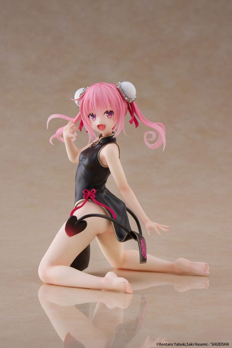 To Love-Ru Nana PVC Desktop Cute Statue - China Dress Ver. (13 cm)