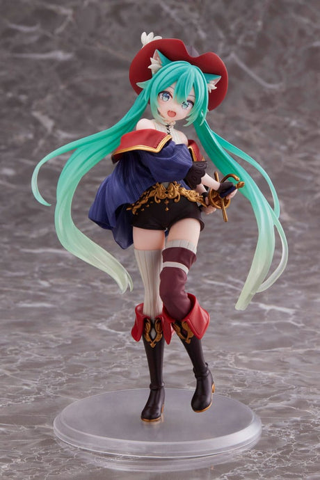 Hatsune Miku Wonderland Puss in Boots 18cm PVC Statue