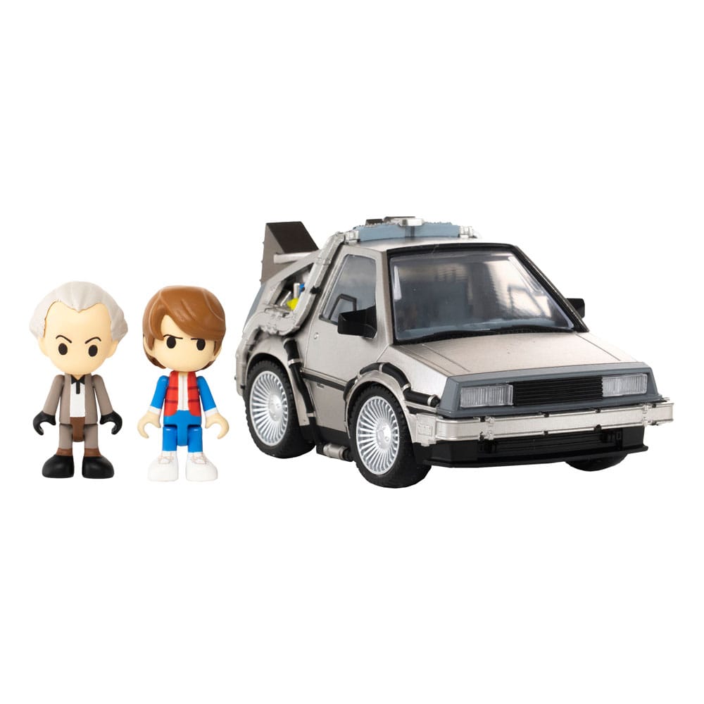 Back to the Future Q-Village Vehicle with Mini-Figures Time Machine