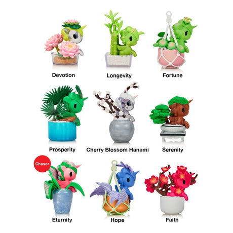 TokiDoki Unicorno Blind Box Botanical Harmony Figures - Assortment of 8