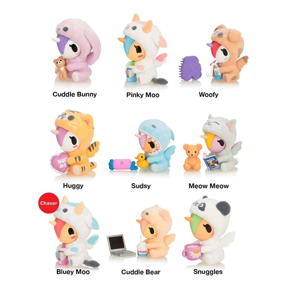 Tokidoki Cozy Unicorno Blind Box - Series of 8 Mini-Figures