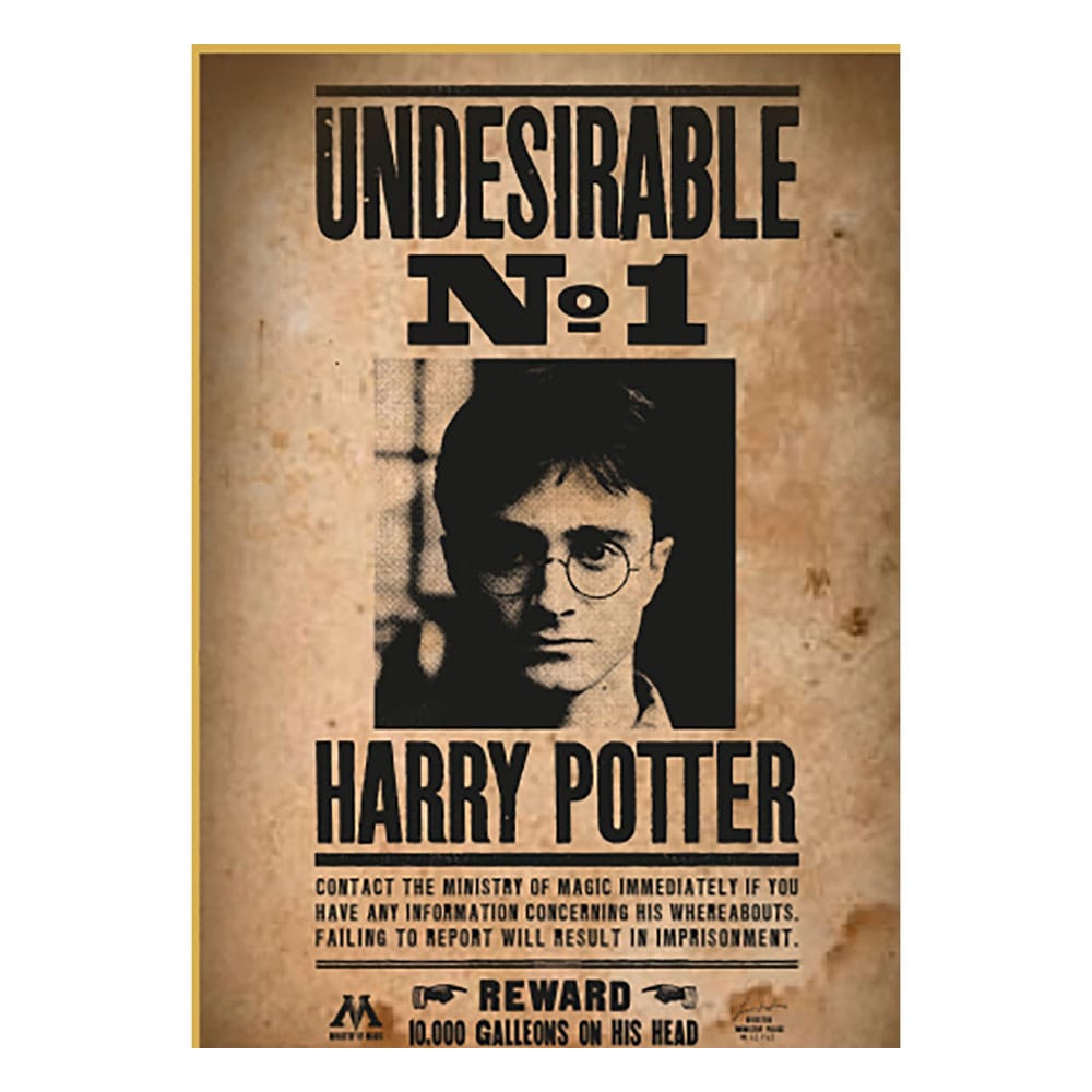 Harry Potter 'Wanted No1' Official Jigsaw Puzzle - 50 Pieces