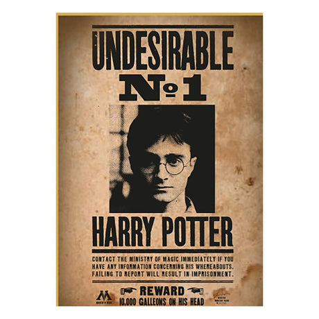 Harry Potter 'Wanted No1' Official Jigsaw Puzzle - 50 Pieces