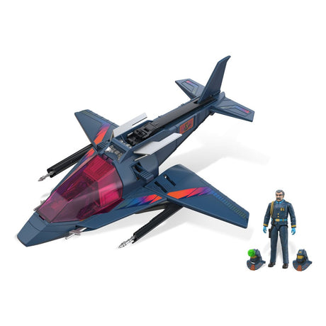 M.A.S.K. High Tech Helicopter (HTH) with Wolf Mayhem Figure by The Loyal Subjects
