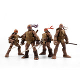 Teenage Mutant Ninja Turtles BST AXN Zombie Turtle 4-Pack (13 cm)