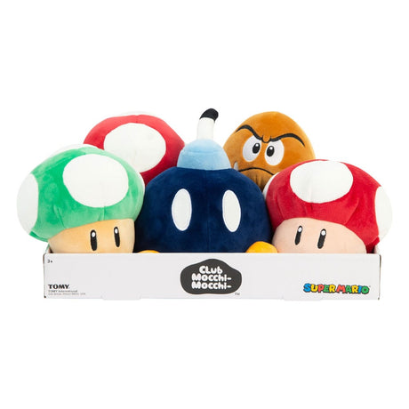 Mario Kart Mocchi-Mocchi 15cm Plush Figures Set 1 (5 Assortment)