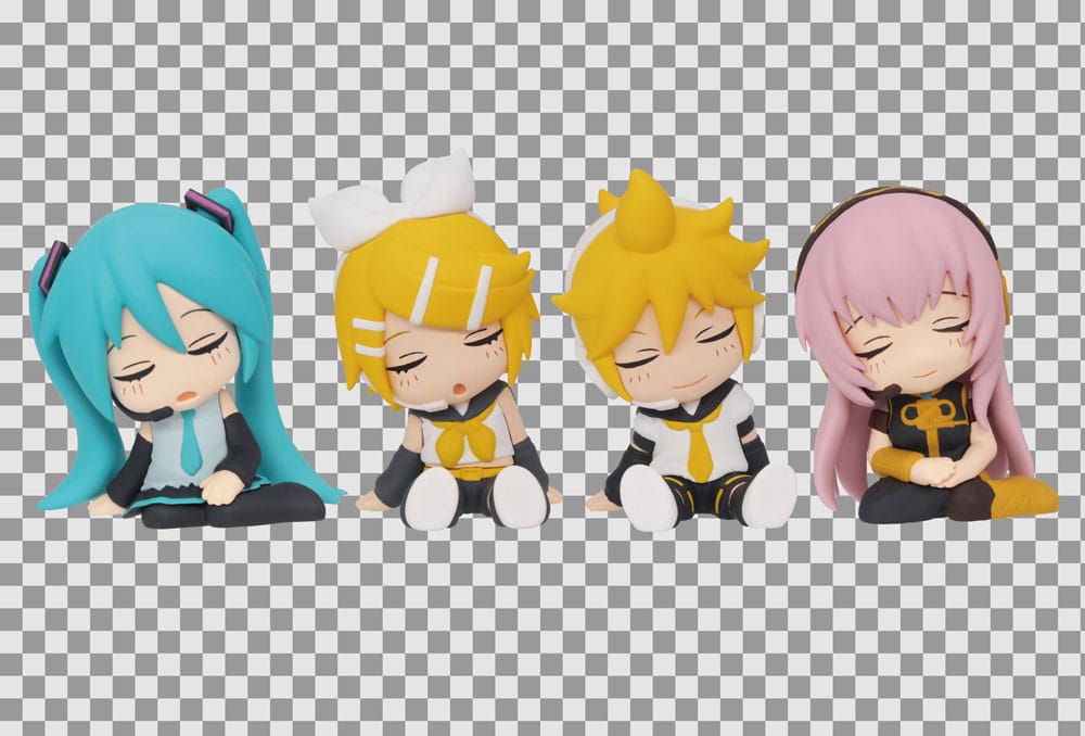 Hatsune Miku Twinchees Mini Figures Lil' Sleepers Display (24)