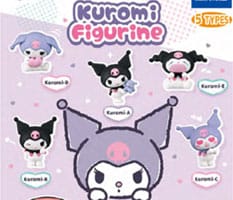Sanrio Twinchees Kuromi Mini-Figures in 5 cm Display
