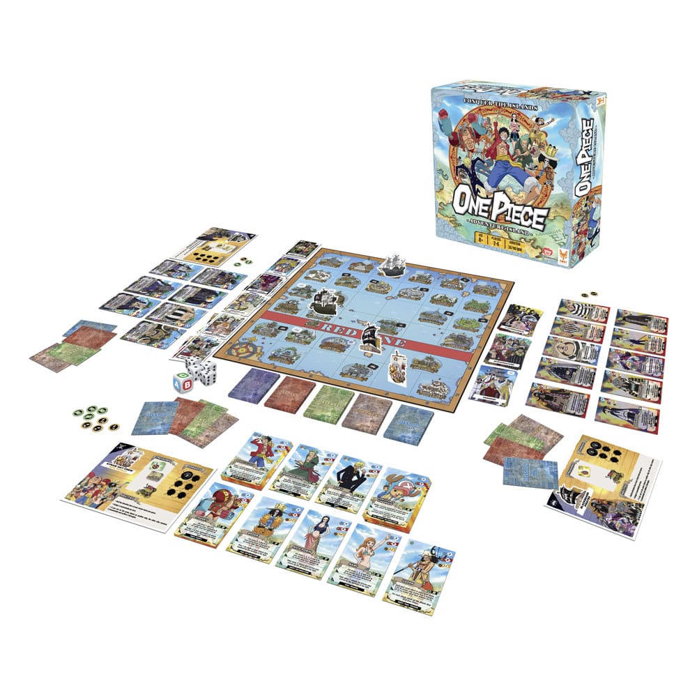 One Piece Adventure Island Board Game - English Version