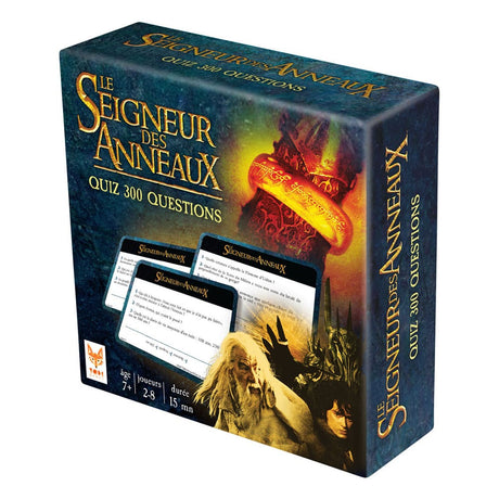 Lord of the Rings Trivia Card Game - French Edition