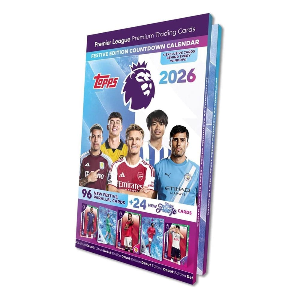 Premier League 2026 Countdown Advent Calendar by Topps/Merlin