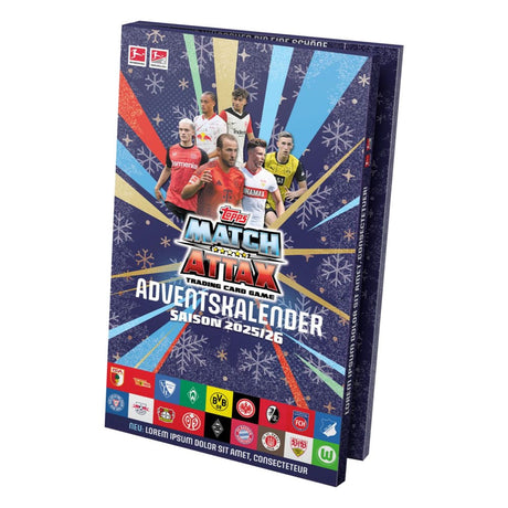 Bundesliga Match Attax 2025/26 Trading Card Advent Calendar - Topps/Merlin