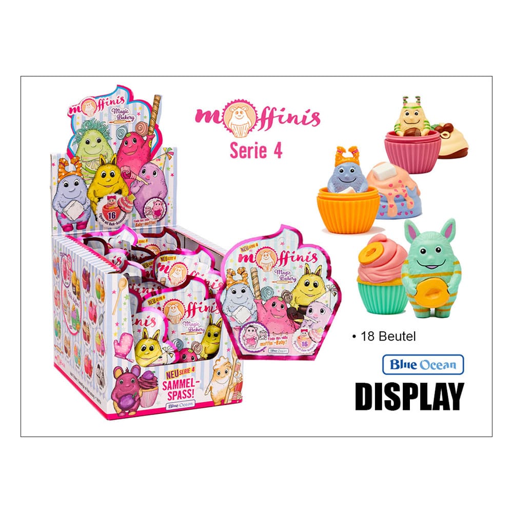 Moffinis: Magic Bakery Serie 4 Display with 18 Bags