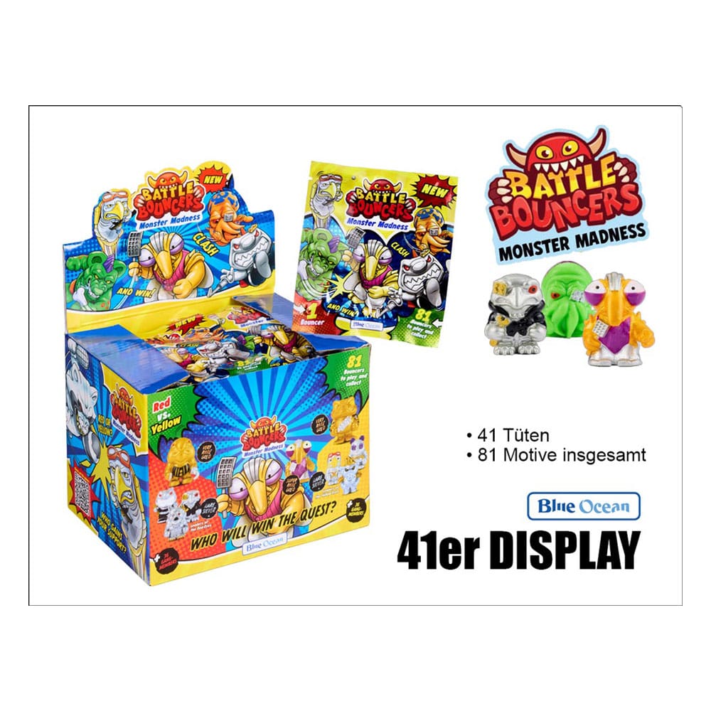 Battle Bouncers: Monster Madness 41-Bag Display