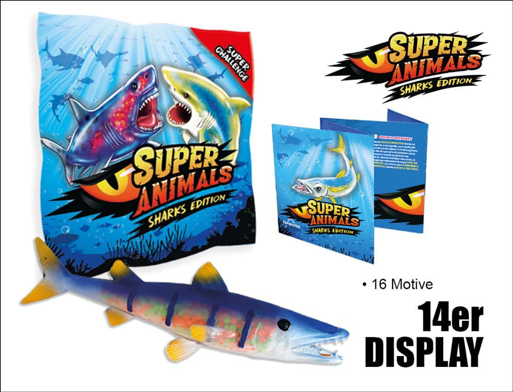Super Animals: Sharks Edition DeAgostini Mini-Figures Polybag (14)